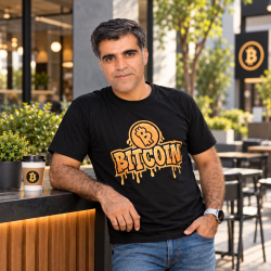 Slimy Bitcoin T-Shirt / BTC Shirt - Crypto Garments in Pakistan