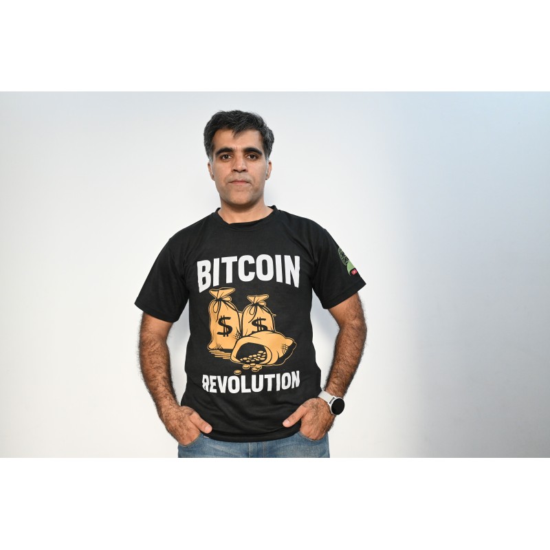 Bitcoin (BTC) Revolution Shirt - Crypto Garments in Pakistan